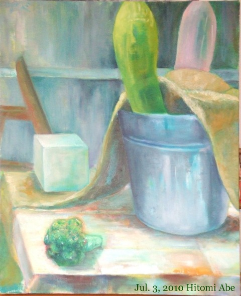 Balloon, 2010, oil on canvas,  65.1 x 53.0 cm (F15)